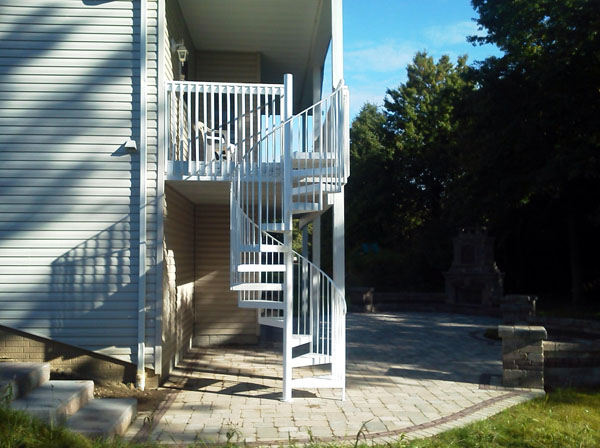 Custom Built Spiral Staircase